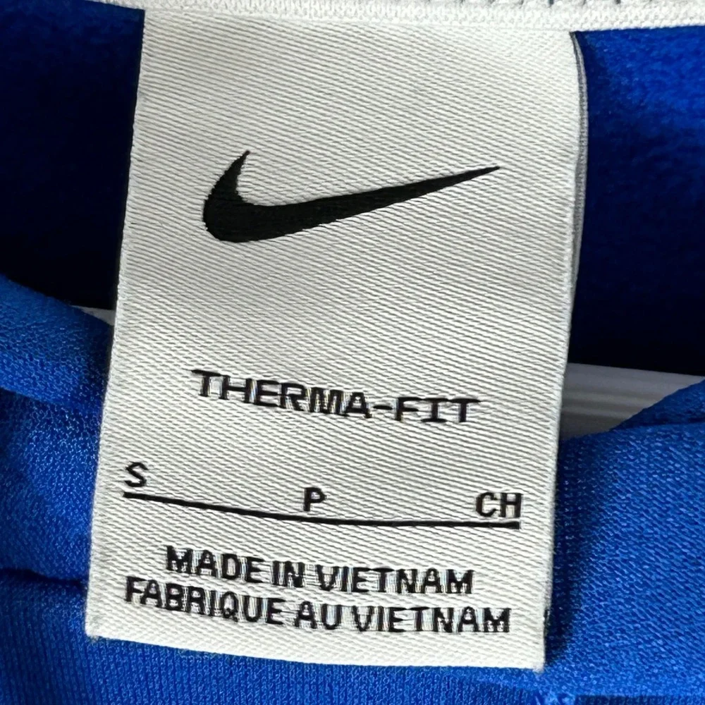 Nike Kentucky Wildcats Therma-FIT Hoodie Mens Small Blue On-Field Pullover
